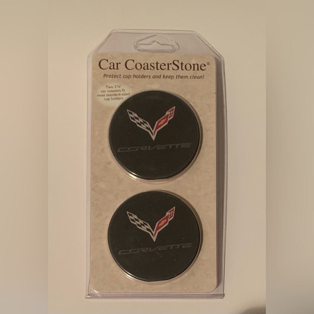 Corvette Stone Car Coasters Sports Car